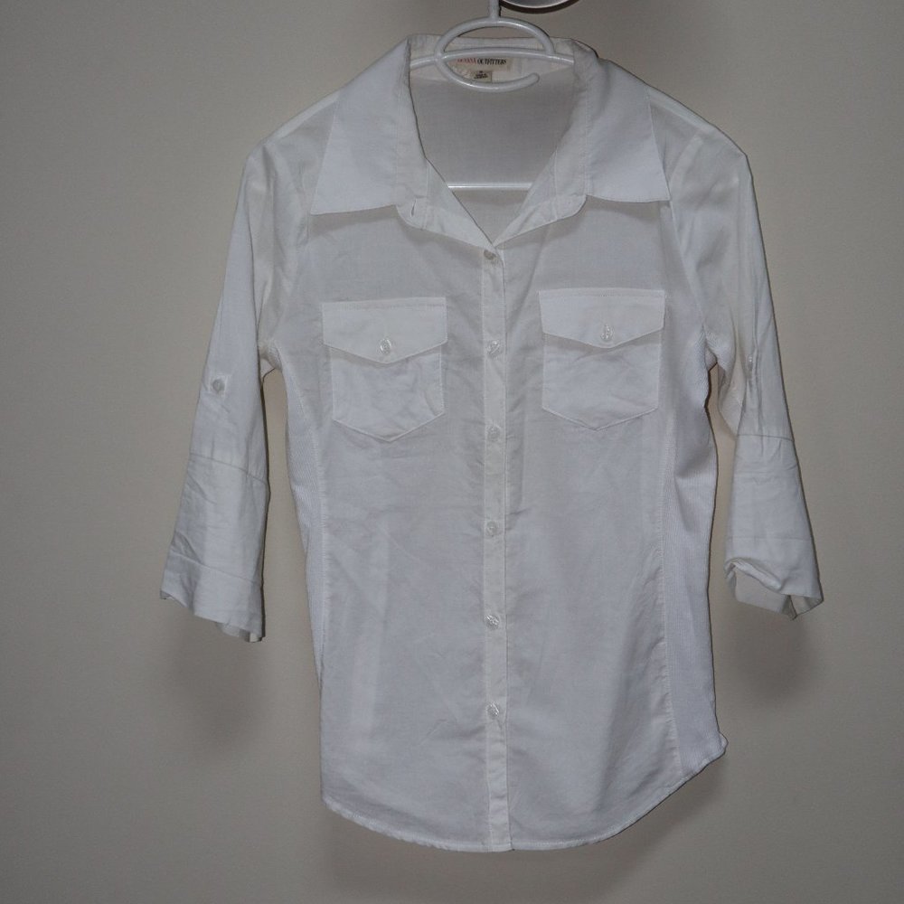 Women's White Buttondown